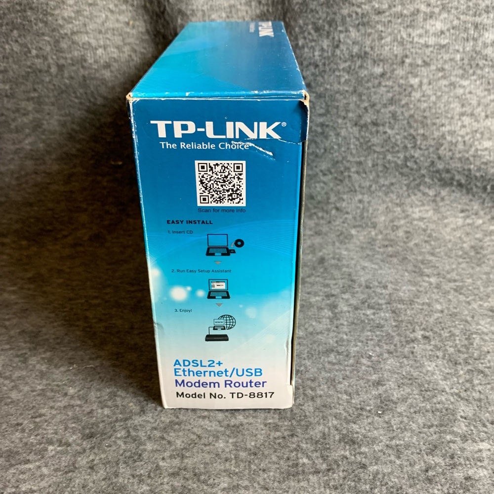 TP-Link Black Modem-Router Combo Networking Device - Picture 2 of 8